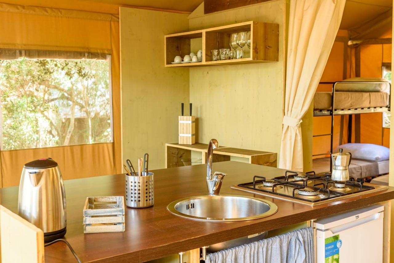 Camping Maremma Sans Souci กาส์ตีจลิโอเน เดลลา เปสกายา ภายนอก รูปภาพ