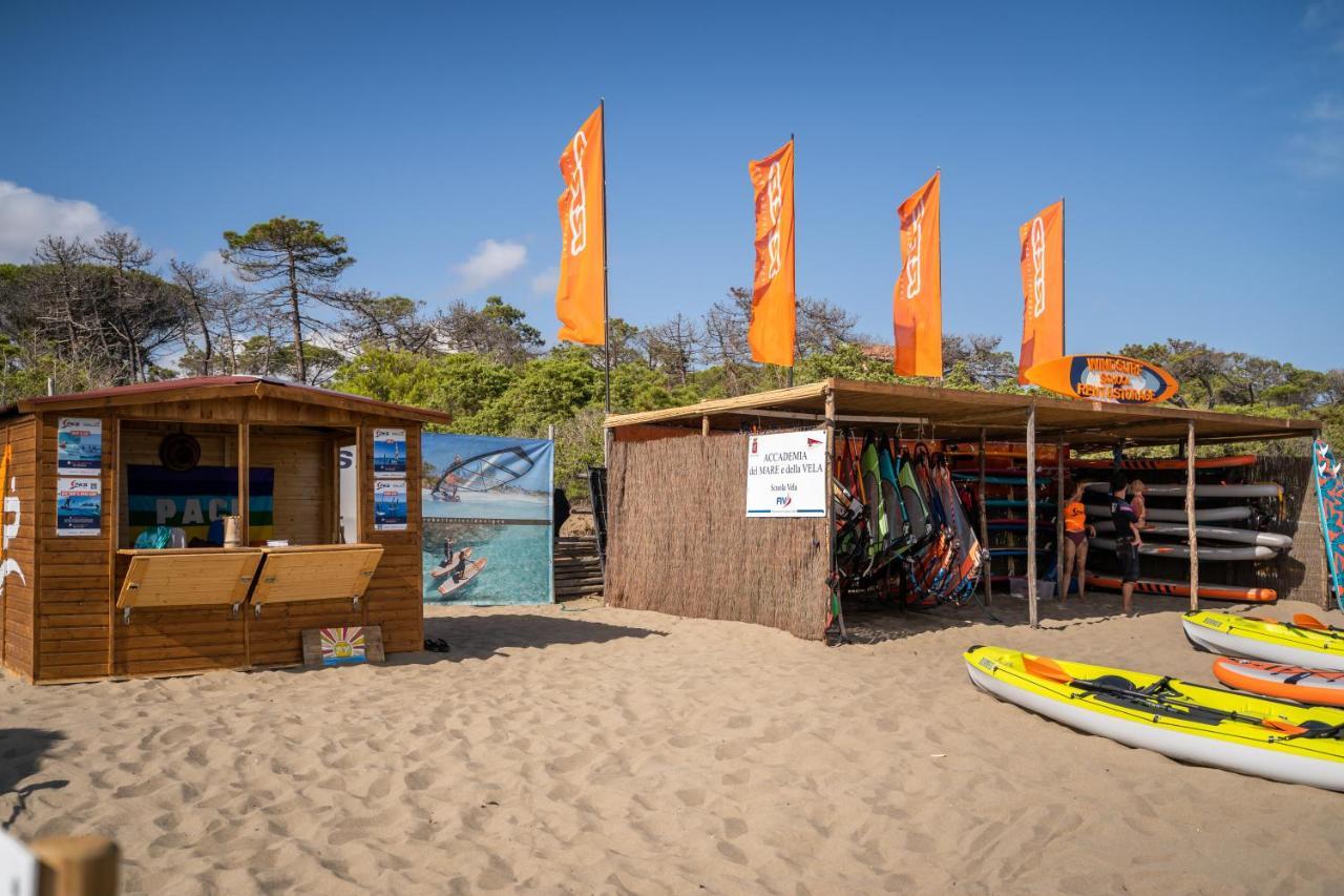 Camping Maremma Sans Souci กาส์ตีจลิโอเน เดลลา เปสกายา ภายนอก รูปภาพ