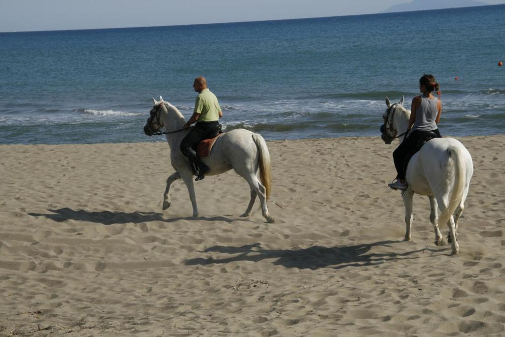 Camping Maremma Sans Souci กาส์ตีจลิโอเน เดลลา เปสกายา ภายนอก รูปภาพ